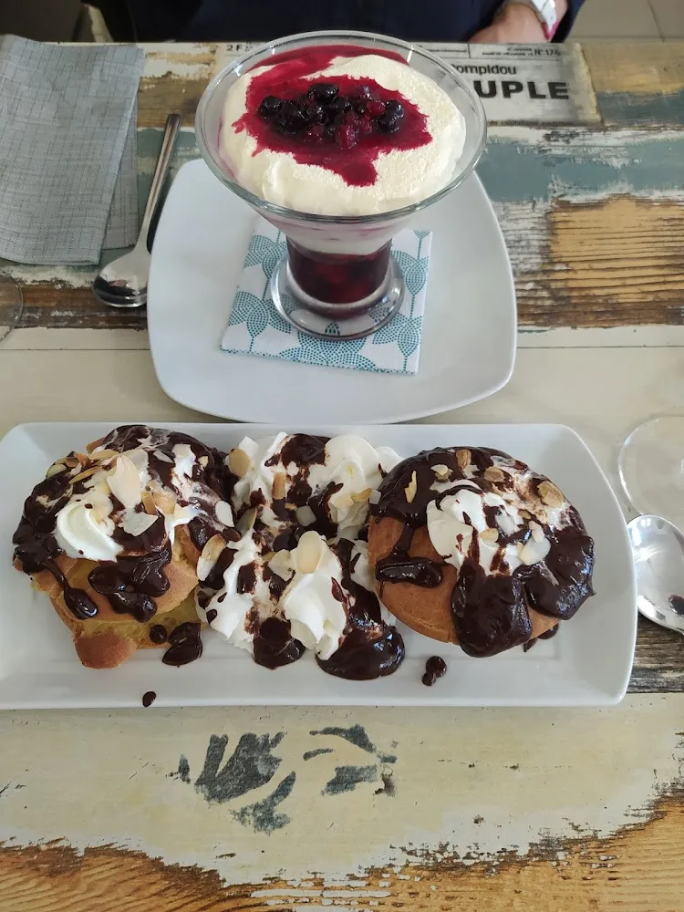 Profitterroles Chocolat Chaud